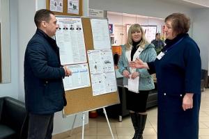 Тематические УИКи в Заокске посетили члены Общественного штаба по наблюдению за выборами.