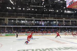 Российские хоккеисты в Туле победили сборную Белоруссии